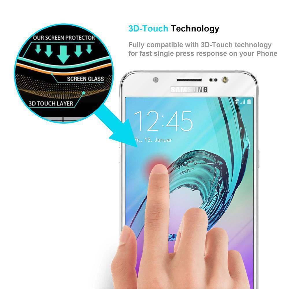 Un dito che tocca lo schermo di un telefono. L'immagine serve a mostrare la tecnologia 3D-touch.