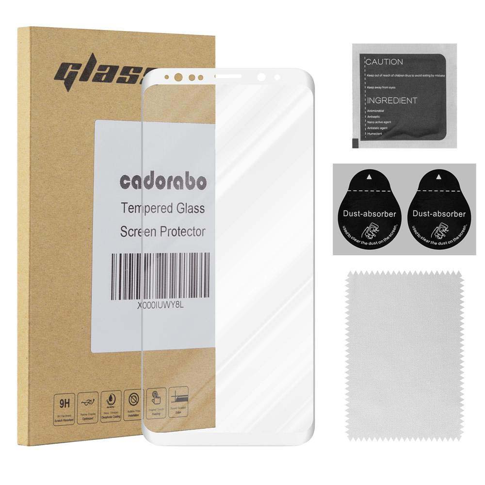 Kit protezione schermo. Include una protezione, un panno per la pulizia, assorbitori di polvere e istruzioni.