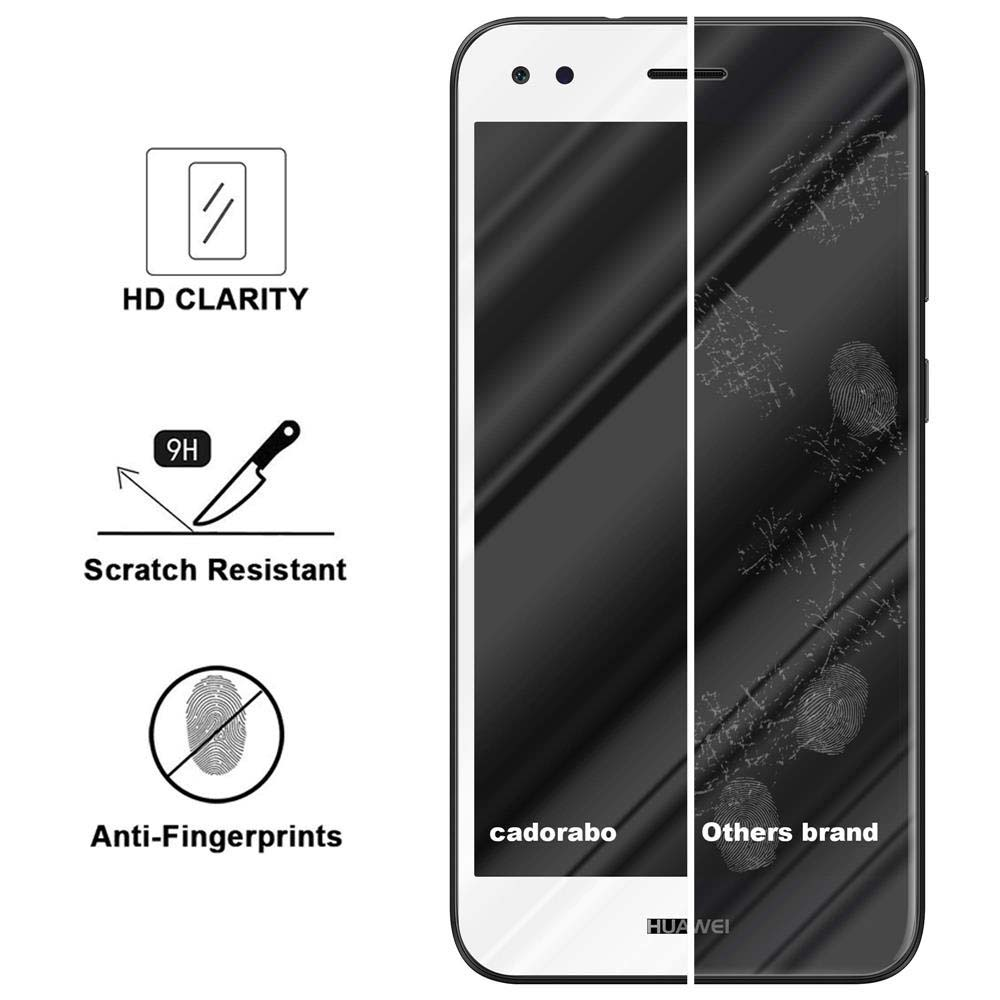 Uno schermo del telefono diviso a metà. Un lato mostra uno schermo pulito, l'altro impronte digitali e macchie.