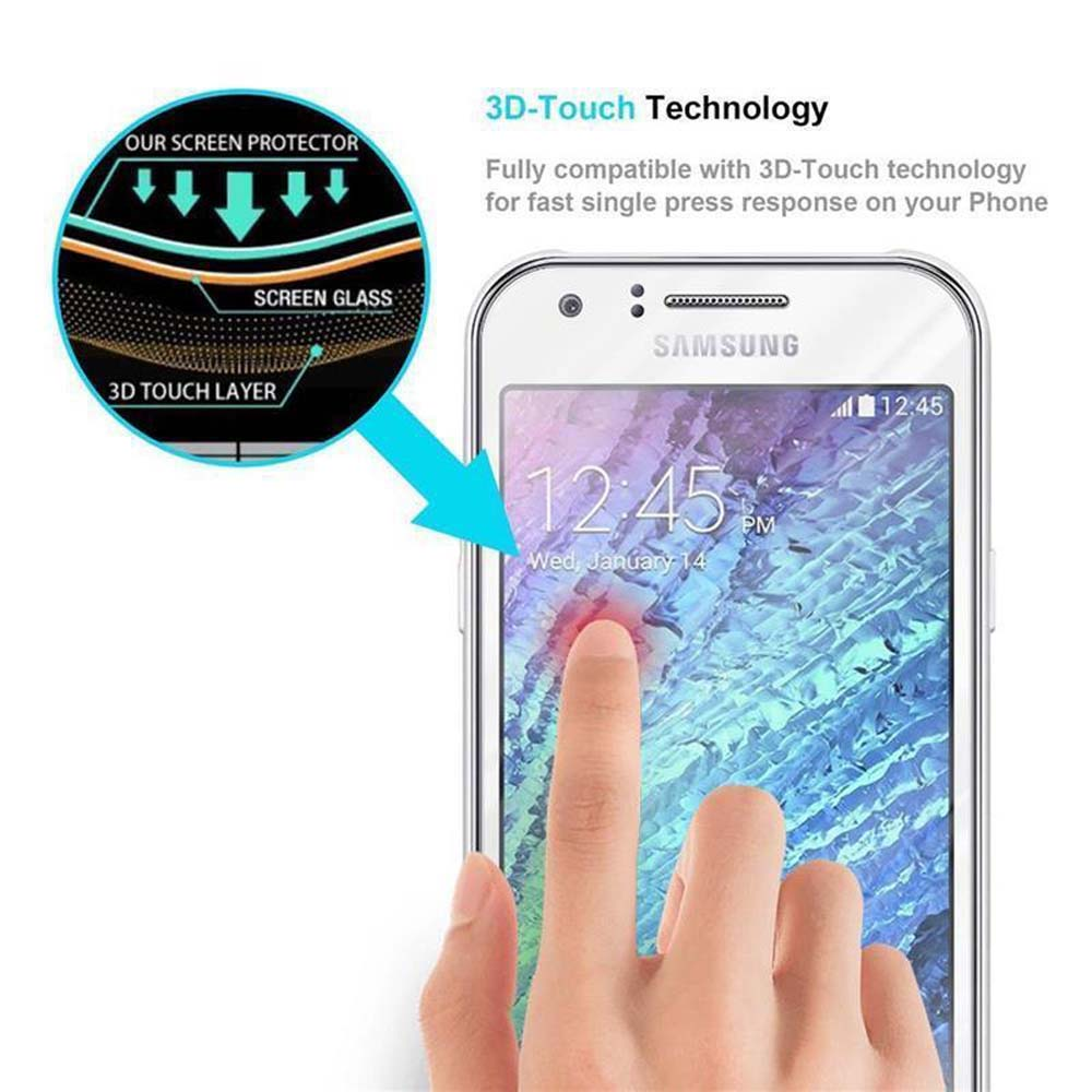 Un dito tocca lo schermo del telefono. Testo: Tecnologia 3D-Touch. Pienamente compatibile con la tecnologia 3D-Touch.