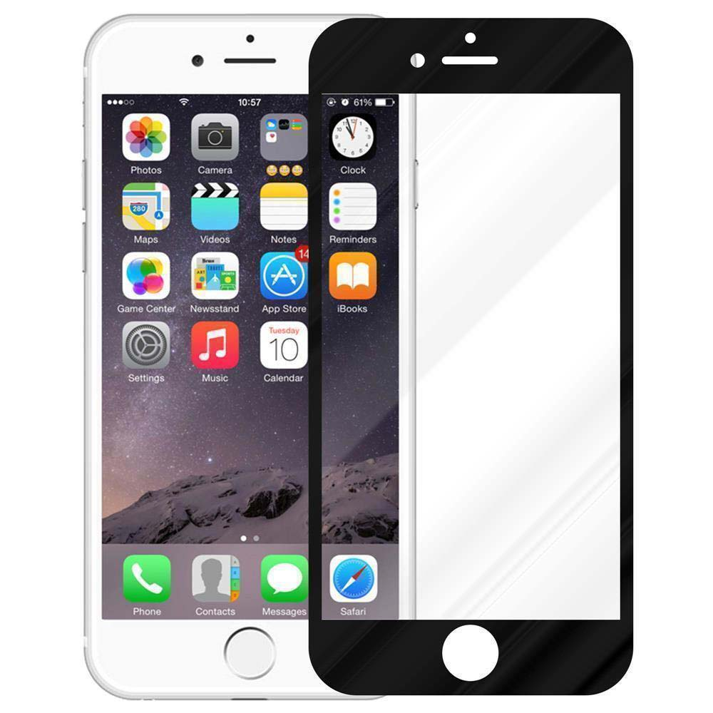 Due iPhone, uno con app, l'altro con protezione schermo. Entrambi bianchi. Sfondo bianco.