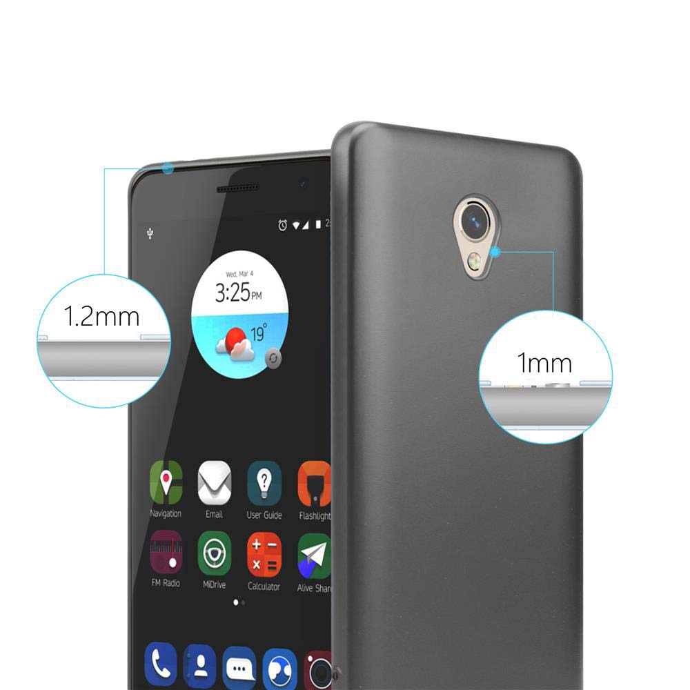 Due telefoni, uno mostra le 15:25, e l'altro di lato. Testo: 1,2 mm e 1 mm. Design e ritaglio.
