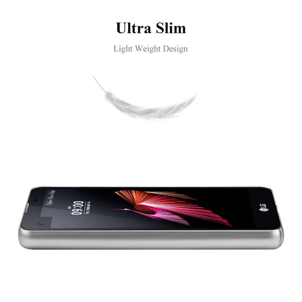 Silbernes Telefon, schwarzer Bildschirm, Feder, weißer Hintergrund.