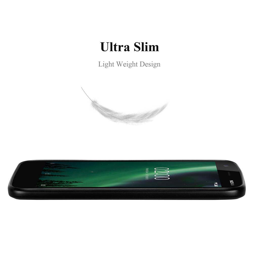 Un telefono nero è di lato. Una piuma è sopra il telefono.