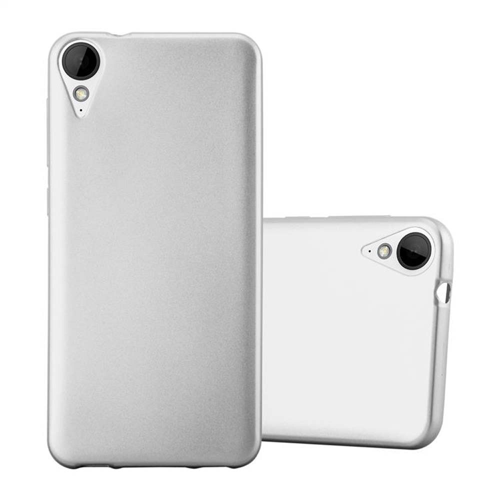 Dos fundas grises para teléfono, una con lentes de cámara, sobre fondo blanco.