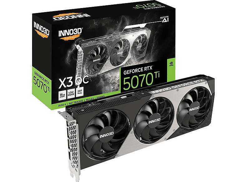 INNO3D GeForce RTX 5070 Ti OC (NVIDIA, Grafikkarte)