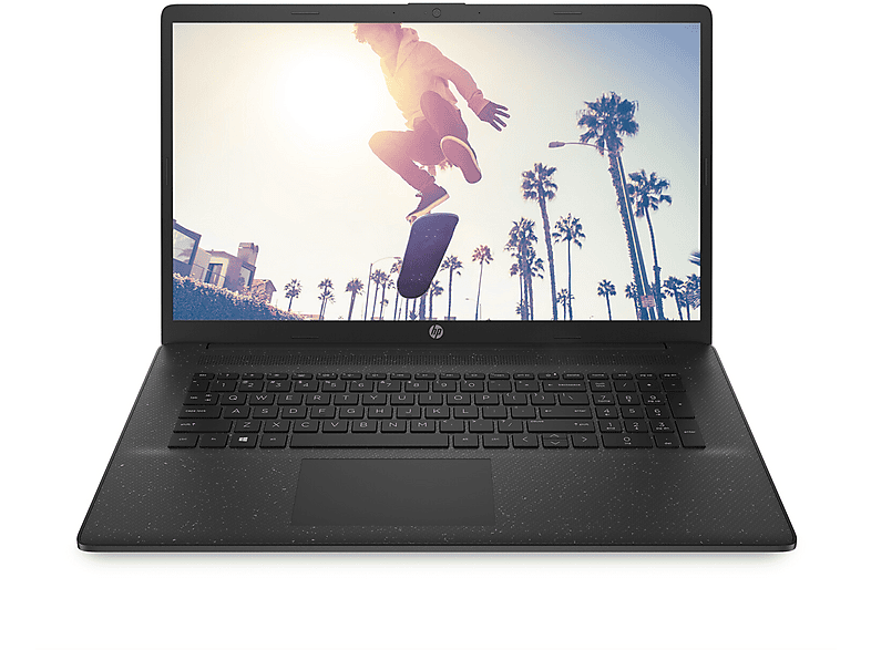 HP 17,3 Intel Core 5 120U, Notebook, mit 17,3 Zoll Display, Intel® Core™ 5, 32 GB RAM, 512 GB SSD, Intel® UHD Graphics, Schwarz, Windows 11 Pro
