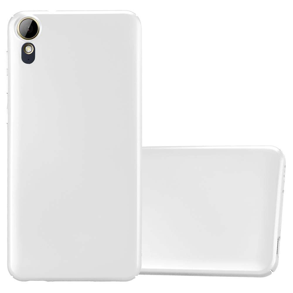 Juego de fundas para teléfono blancas. Una funda en el teléfono, otra al lado.