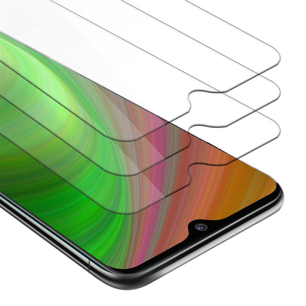 Telefono con protezioni per lo schermo allineate sullo schermo.