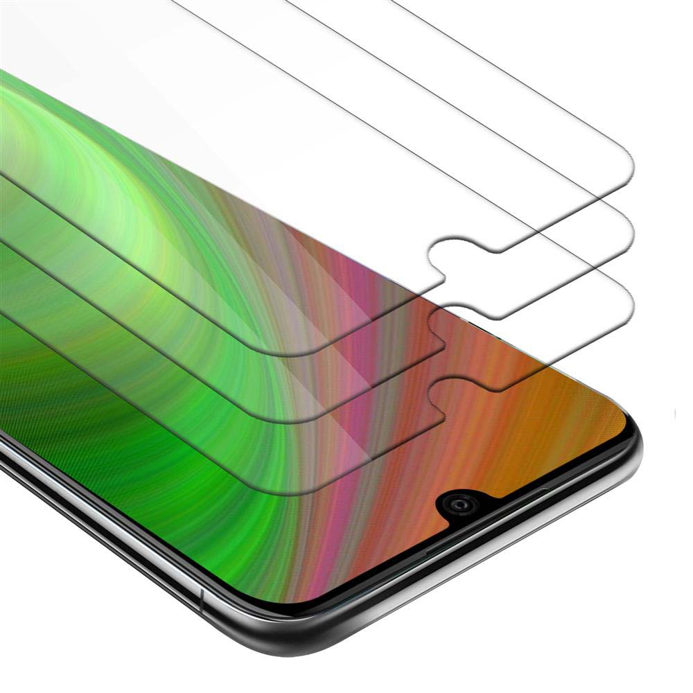 Proteggi schermo per telefono multistrato. Lo schermo mostra motivi colorati.