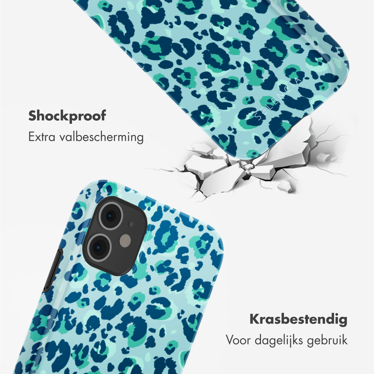 SELENCIA Vivid Backcover - Geschikt voor Apple iPhone 11 - Telefoonhoesje voor Apple iPhone 11 Meerkleurig
