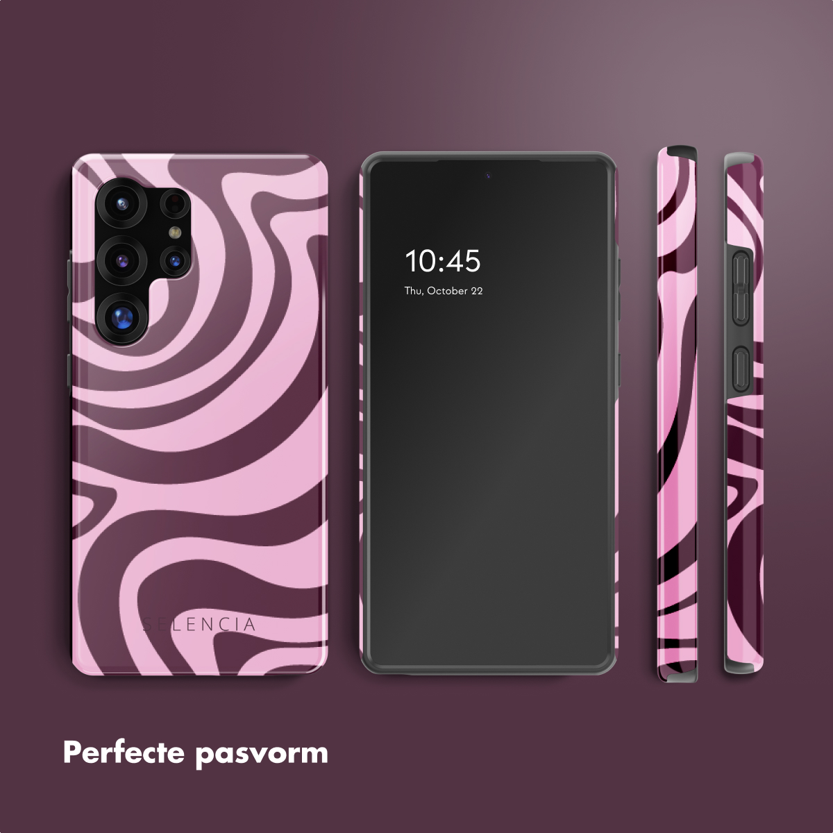 SELENCIA Vivid Backcover - Geschikt voor Samsung Galaxy S25 Ultra - Telefoonhoesje voor Samsung Samsung Galaxy S25 Ultra Meerkleurig