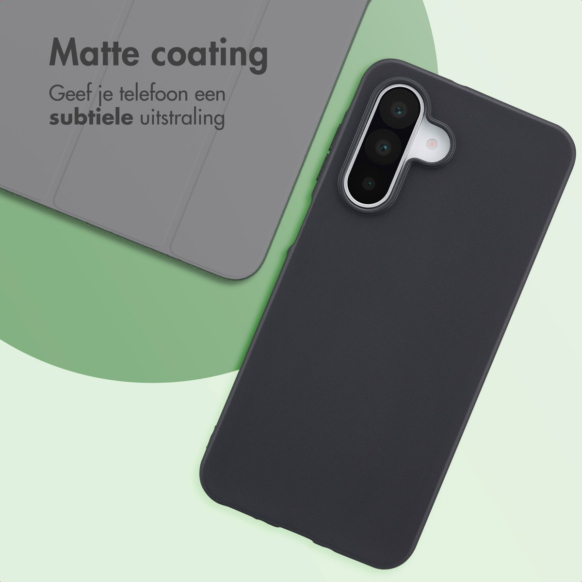 IMOSHION Color Backcover - Geschikt voor Samsung Galaxy A26 - Telefoonhoesje voor Samsung Samsung Galaxy A26 Zwart