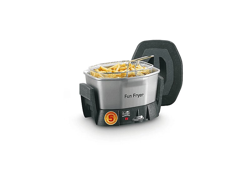 FRITEL FF 1200 Fritteusen 1400 Watt Anthrazit, Metallisch | SATURN