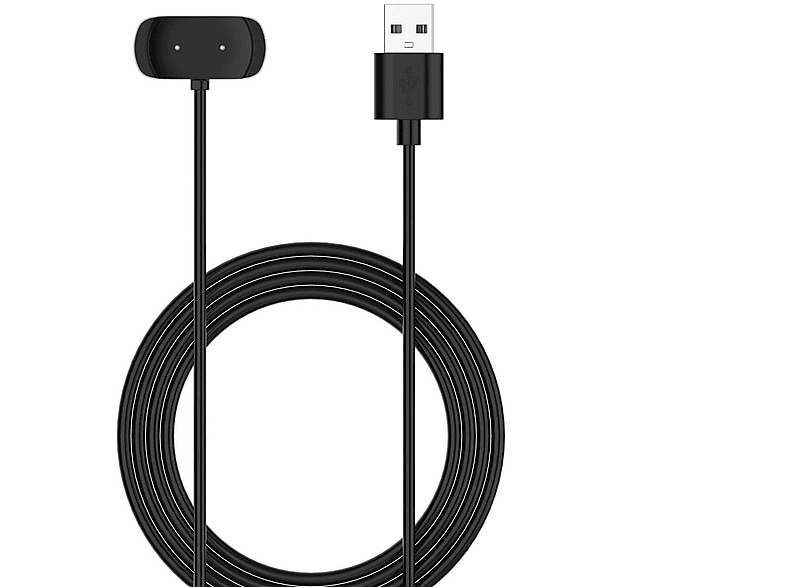 WIGENTO Perfekte Passform - inkl. Ladestation -, Ladekabel, Amazfit, Active, Schwarz