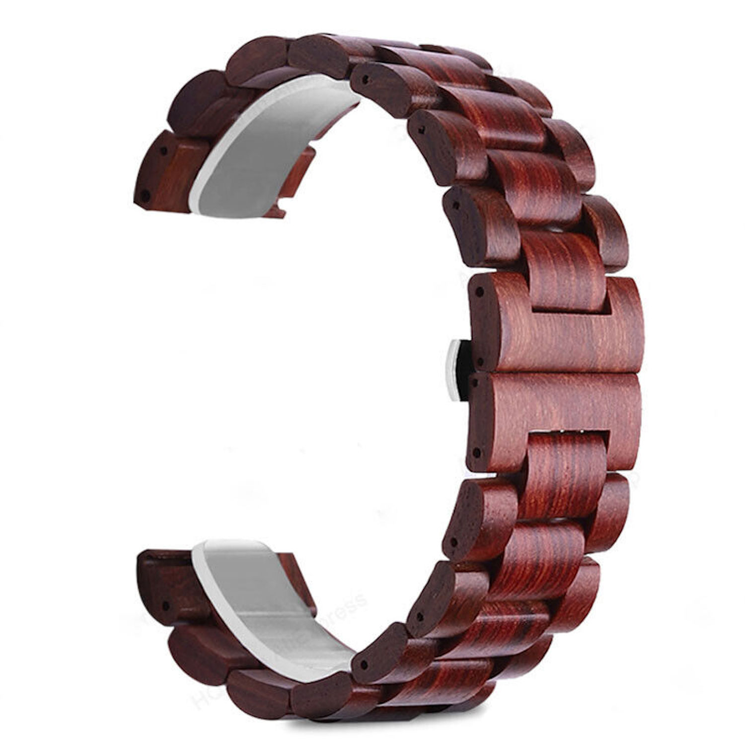 WIGENTO Holz Design Band, Ersatzarmband, Universal, 22mm