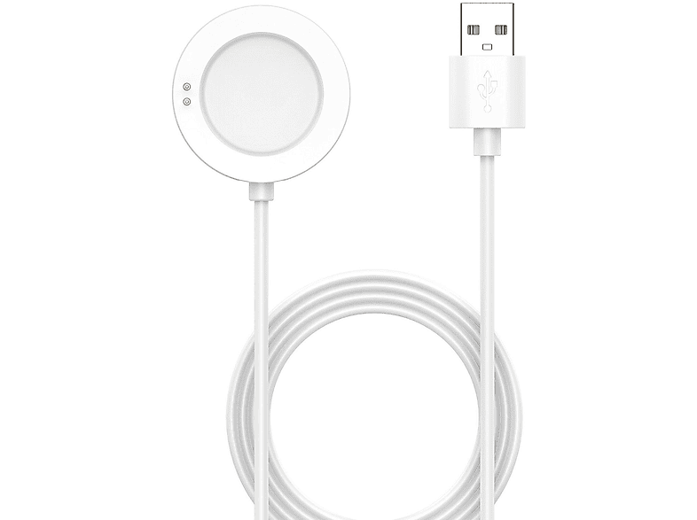 WIGENTO Perfekte Passform - inkl. Ladestation -, Ladekabel, Xiaomi, Watch 2 Pro, Weiß