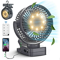 MediaMarkt VULPES GOODS VG-VENTILATORP Ventilator Zwart/Grijs aanbieding