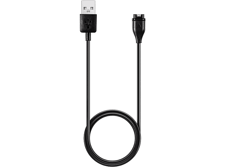 WIGENTO Kabel mit Ladestation, Ladekabel / Dockingstation, 1 m, Schwarz