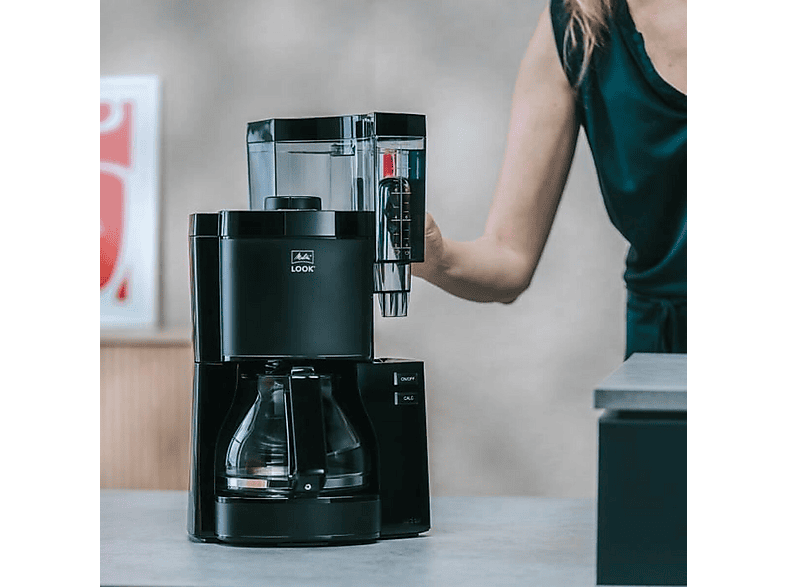 MELITTA Look | Filterkoffiezetapparaat - Inhoud watertank: 1,25 l