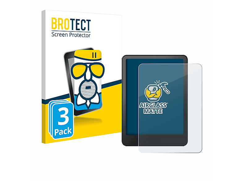 Brotect Pellicola Anti-Riflesso Per Kindle Paperwhite 2024 - Protezione Schermo Vetro Temperato 9H - Foto 7