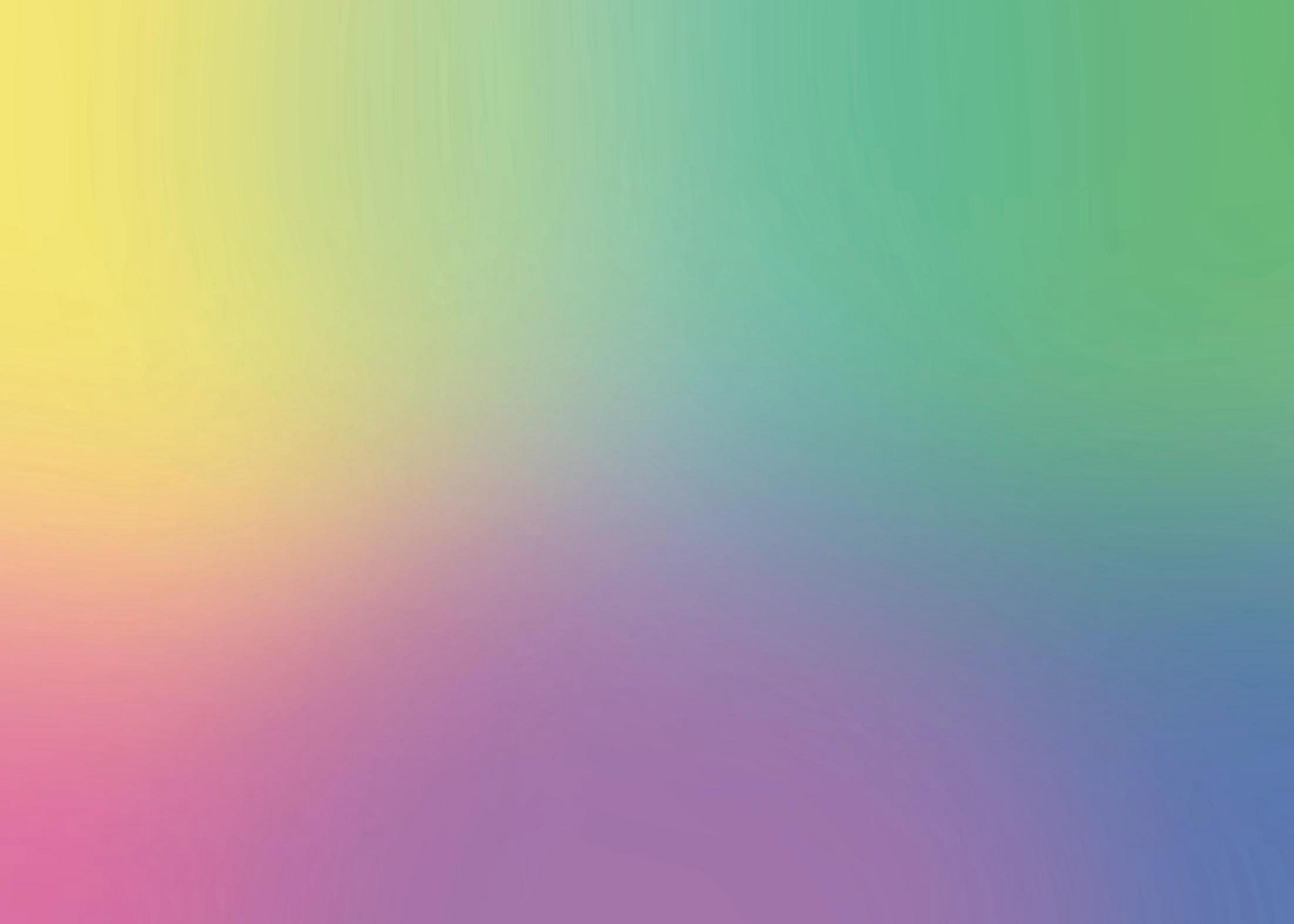 Gradient Hintergrund mit gelben, grünen und lila Farbtönen.