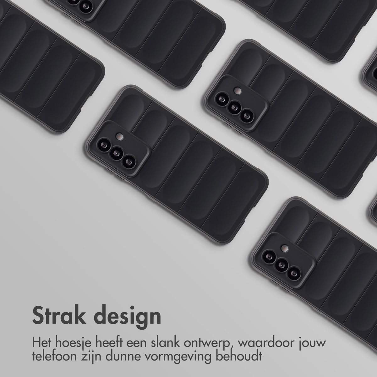 IMOSHION Coque arrière compatible avec Samsung Galaxy A26 Étui de Téléphone voor Samsung Samsung Galaxy A26 Noir