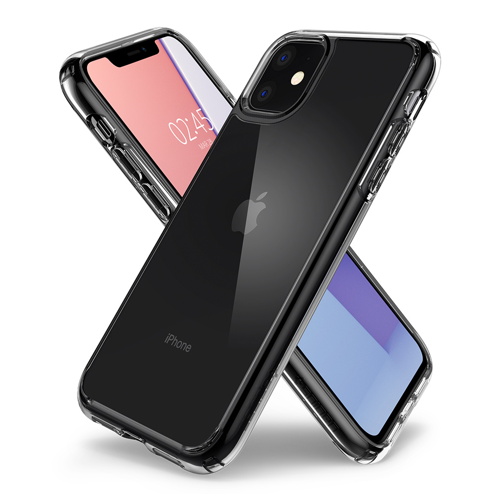 SPIGEN Coque arrière compatible avec iPhone 11 Coque de téléphone portable voor Apple iPhone 11 Transparent