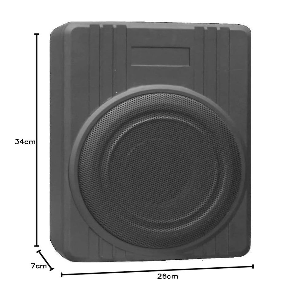 Un mixer audio nero con un display che mostra 03:28, diversi quadranti e le parole "MIC INPUT".