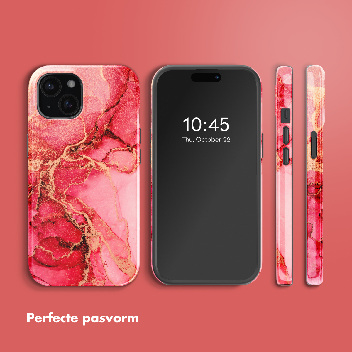 SELENCIA Vivid Back Cover with MagSafe - Suitable for Apple iPhone 15 - Phone case for Apple iPhone 15 Multicolor
