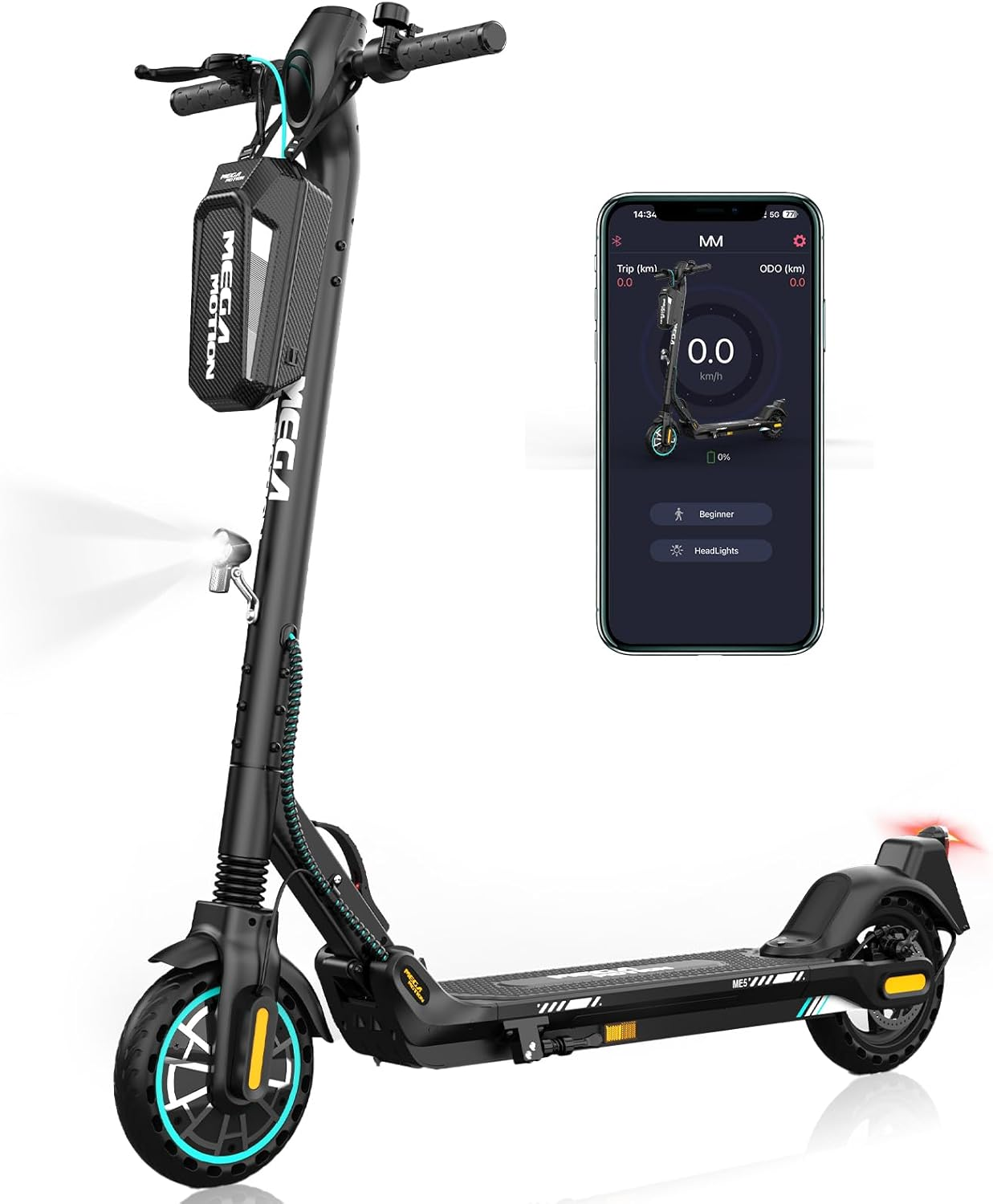 EVERCROSS EV06C E-Scooter Kinder - Faltbar Bis 15 Km/h 8 Km Reichweite