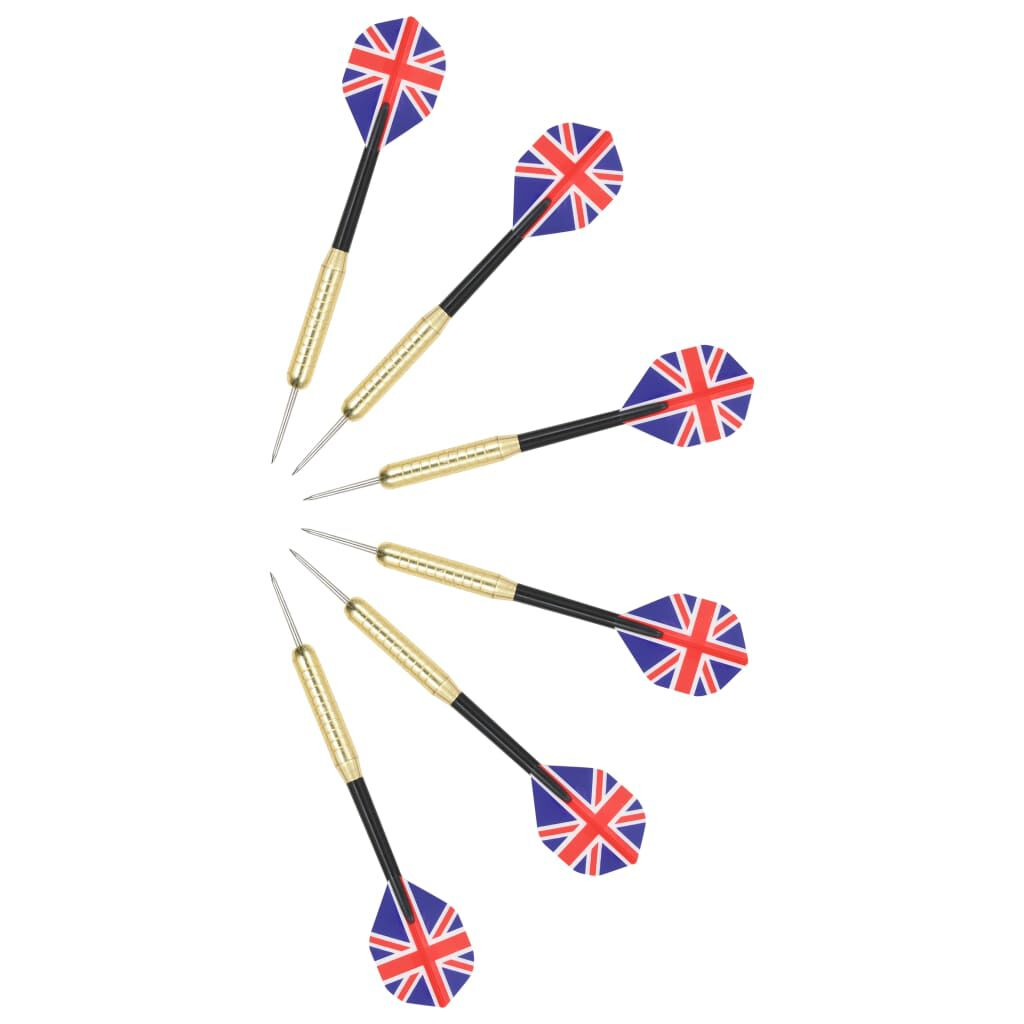 Pfeile mit Union Jack Flaggen.