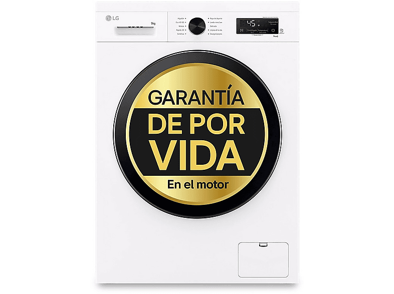 LG F4X1009NWK Waschmaschinen (9 kg, 1400 U/Min., A)