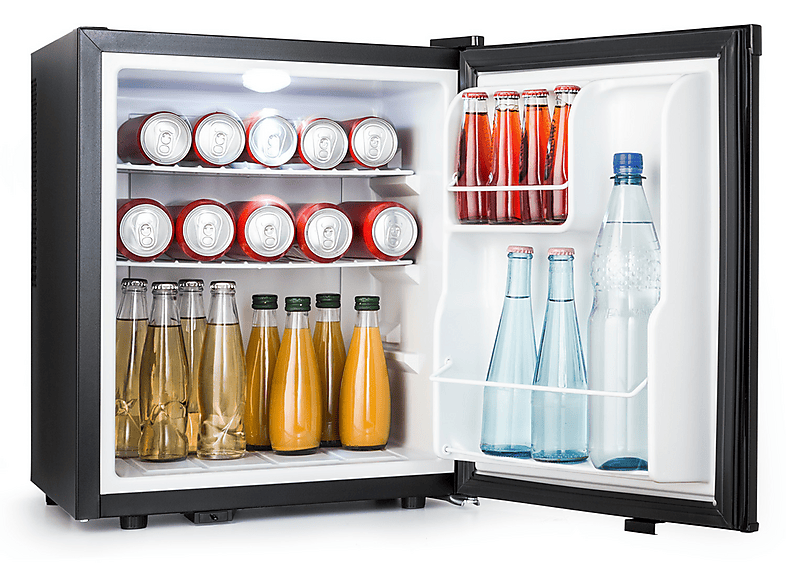 KLARSTEIN Happy Hour 38 Weinkühlschrank (F, 51 cm hoch, Schwarz)