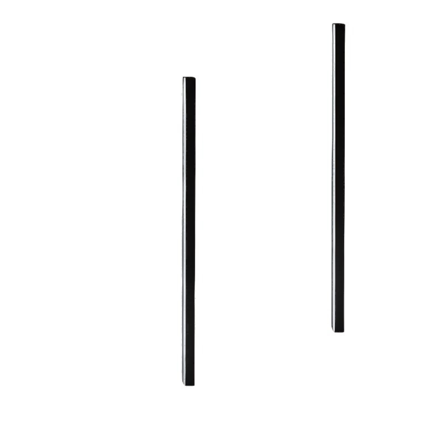 Due linee nere verticali su sfondo bianco.