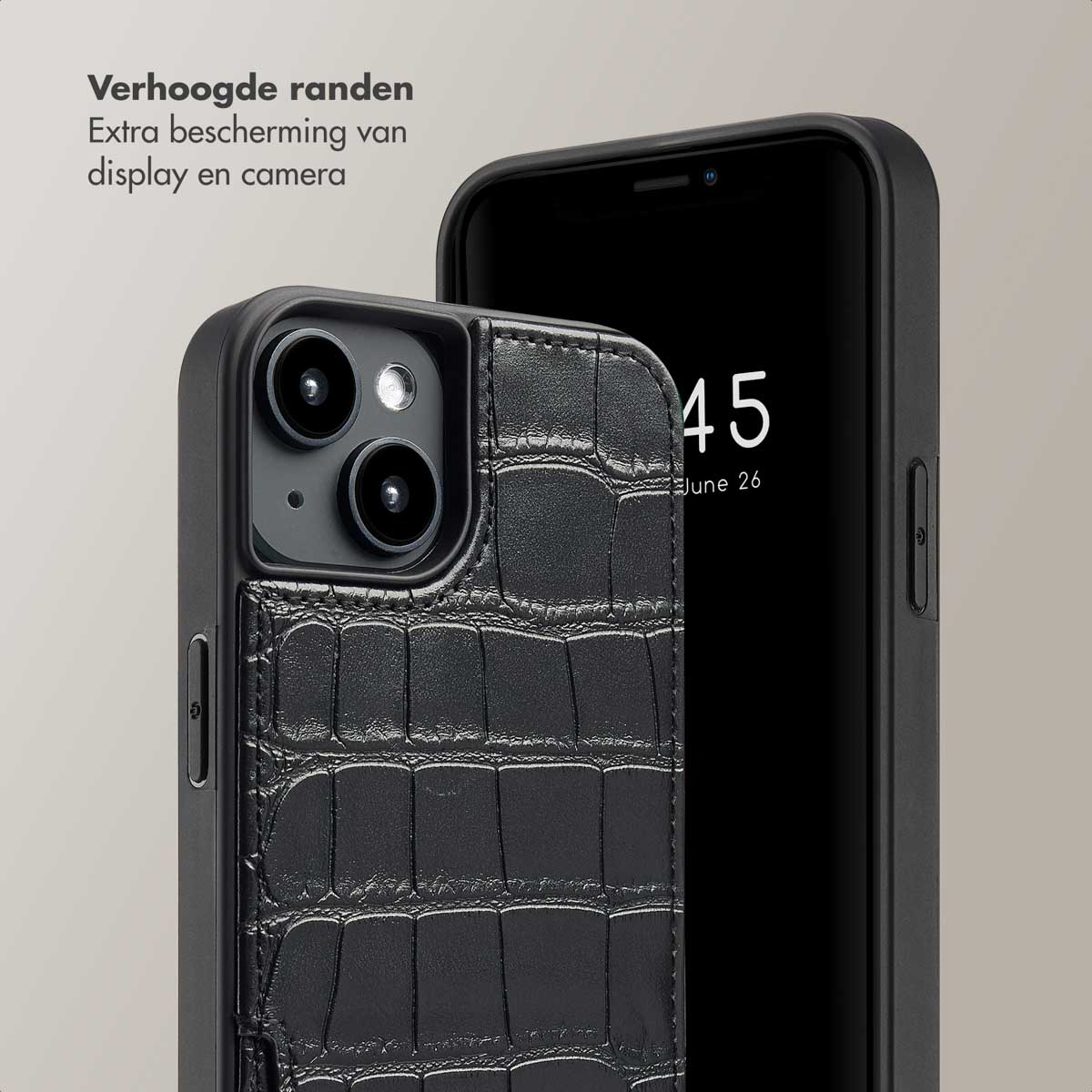 SELENCIA Nova 13 COVER per iPhone 13/ iPhone 14, Nero