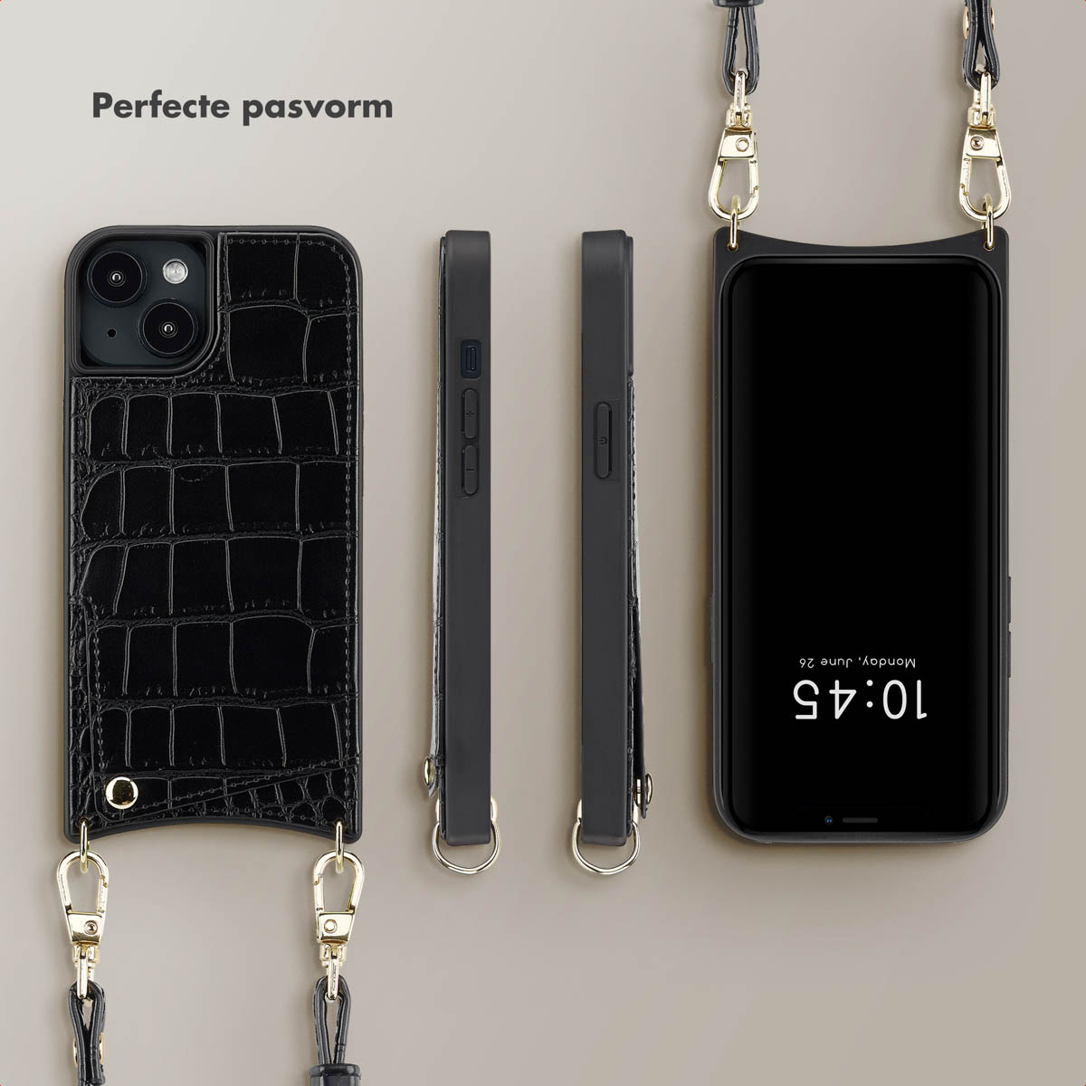 SELENCIA Nova 13 COVER per iPhone 13/ iPhone 14, Nero