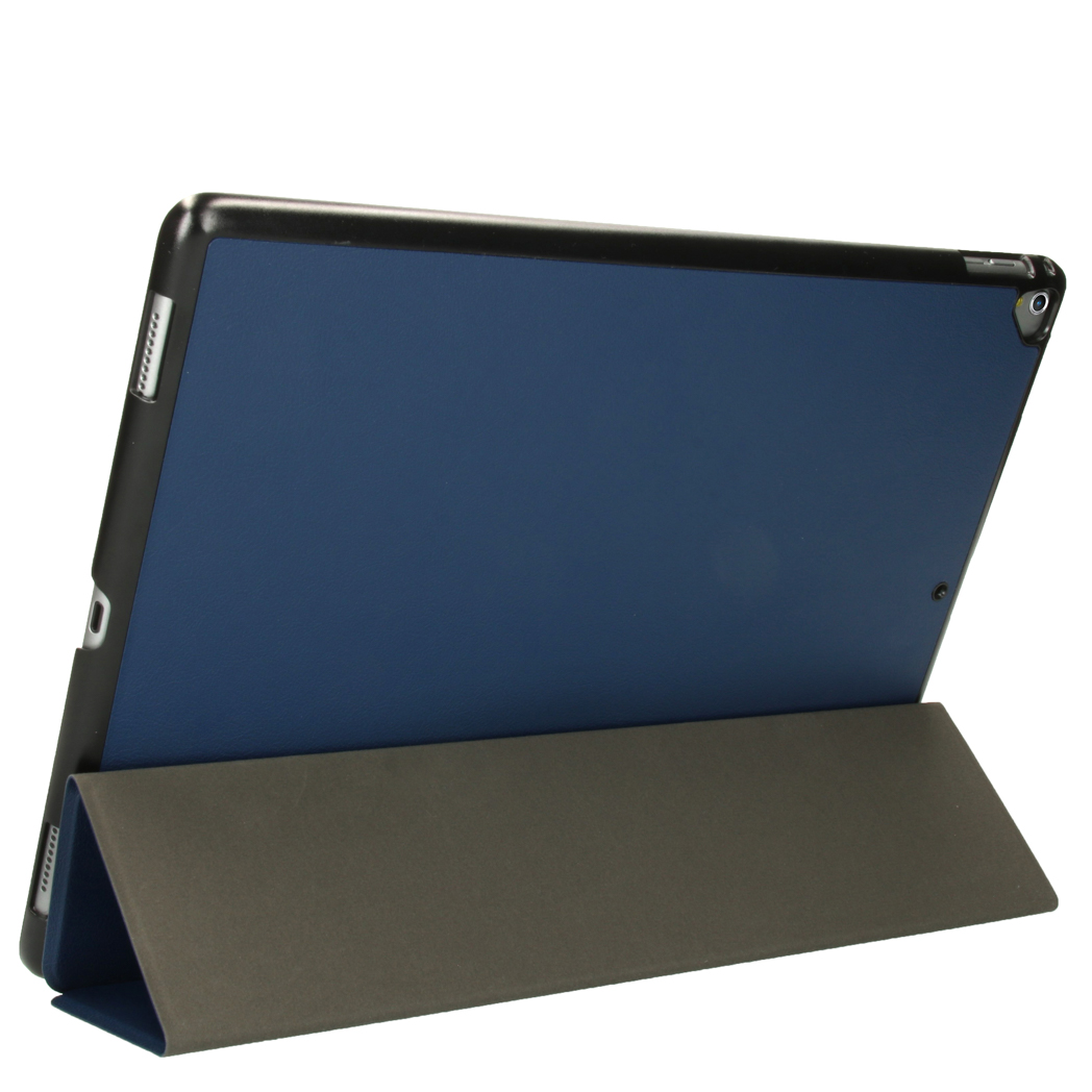 IMOSHION Trifold Bookcase - Tablet Case 12.9 in Dark Blue