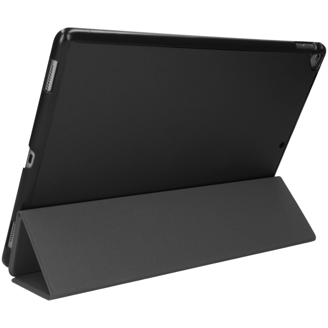 IMOSHION Trifold Bookcase geschikt voor Apple iPad Pro 12.9 (2017) Tablethoes 12,9 inch Zwart