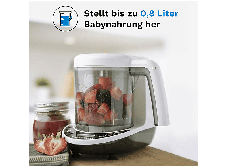 BABY BREZZA Food Maker Deluxe Babynahrungszubereiter Classic (400