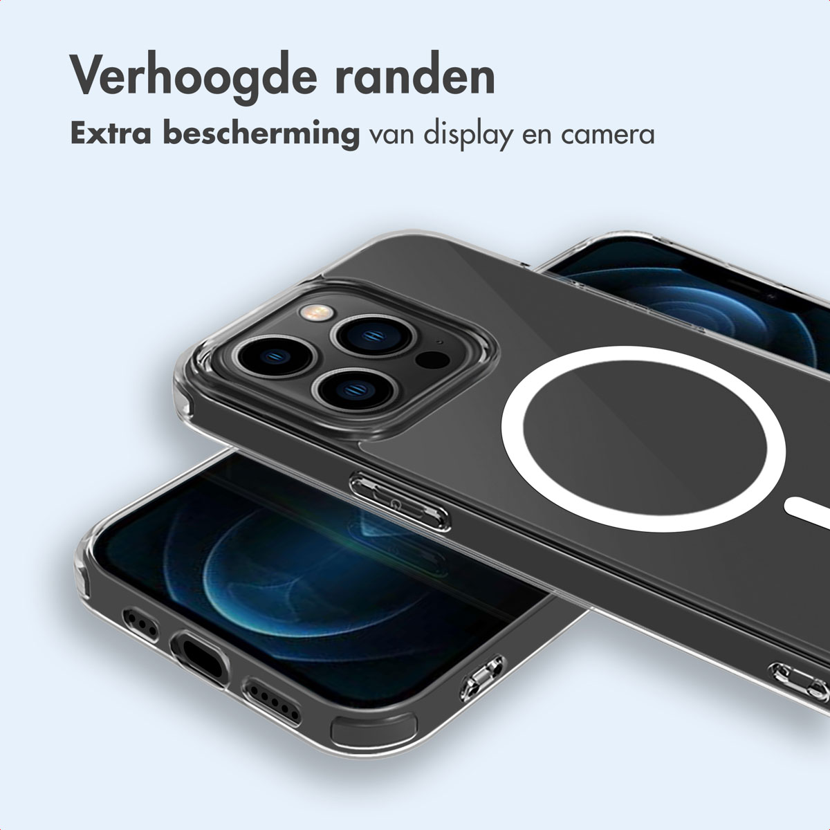IMOSHION Protective COVER per iPhone 12 Pro Max, Trasparente