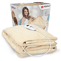 MediaMarkt ALPINA MEAEL3710/001 Elektrische deken Beige aanbieding