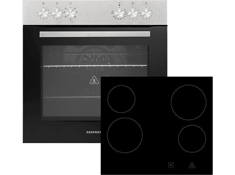RESPEKTA HS2001-26, Einbau Herdset (Glaskeramik, A, 72 l) | SATURN