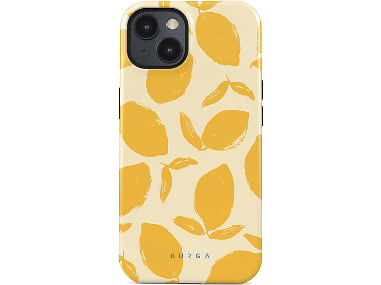 BURGA Cover Per IPhone 13 – Custodia Rigida Con Interno In Silicone, Design Elegante E Alla Moda, Protezione 2-in-1, Compatibile Ricarica Wireless