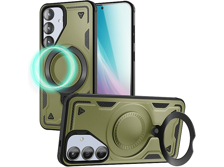 Spigen Nano Pop MagFit Coque Compatible Avec Google Pixel 9a [Compatible Avec MagSafe Accessoire] - Noir