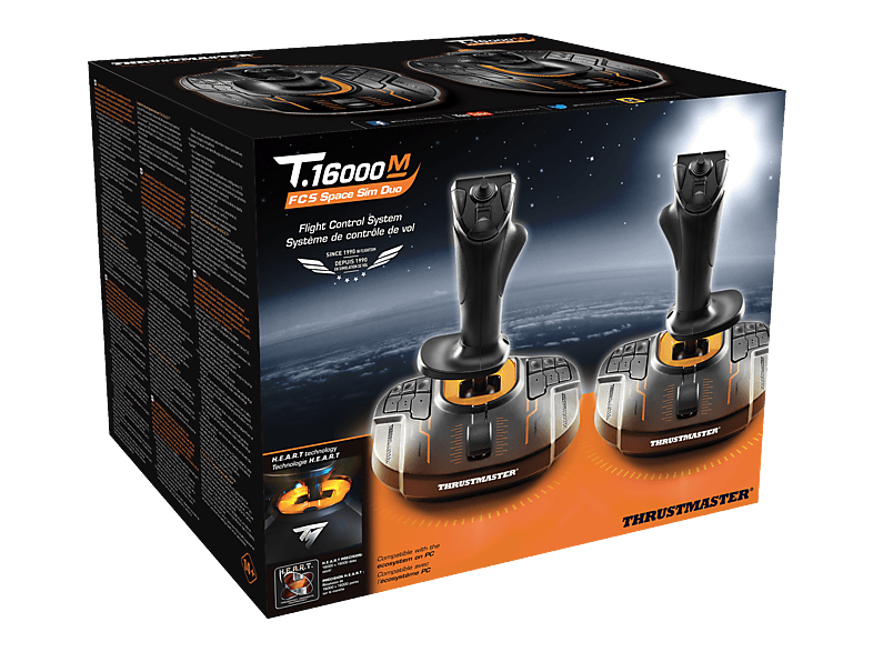 THRUSTMASTER Thrustmaster T16000M FCS Space Sim Duo Joystick PC