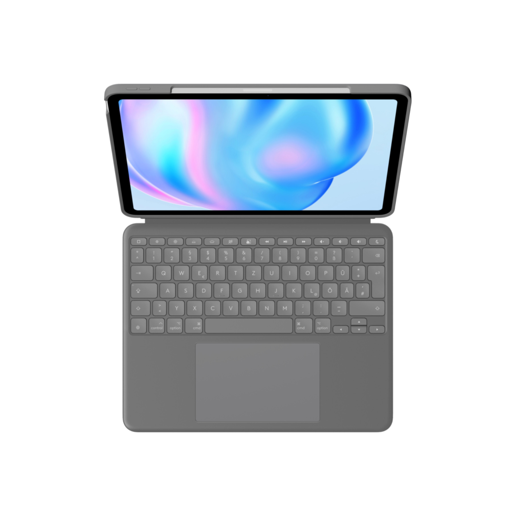 TASTIERA LOGITECH COMBO TOUCH CON TRACKPAD E RETROILLUMINAZIONE REGOLABILE, TASTI DI SCELTA RAPIDA