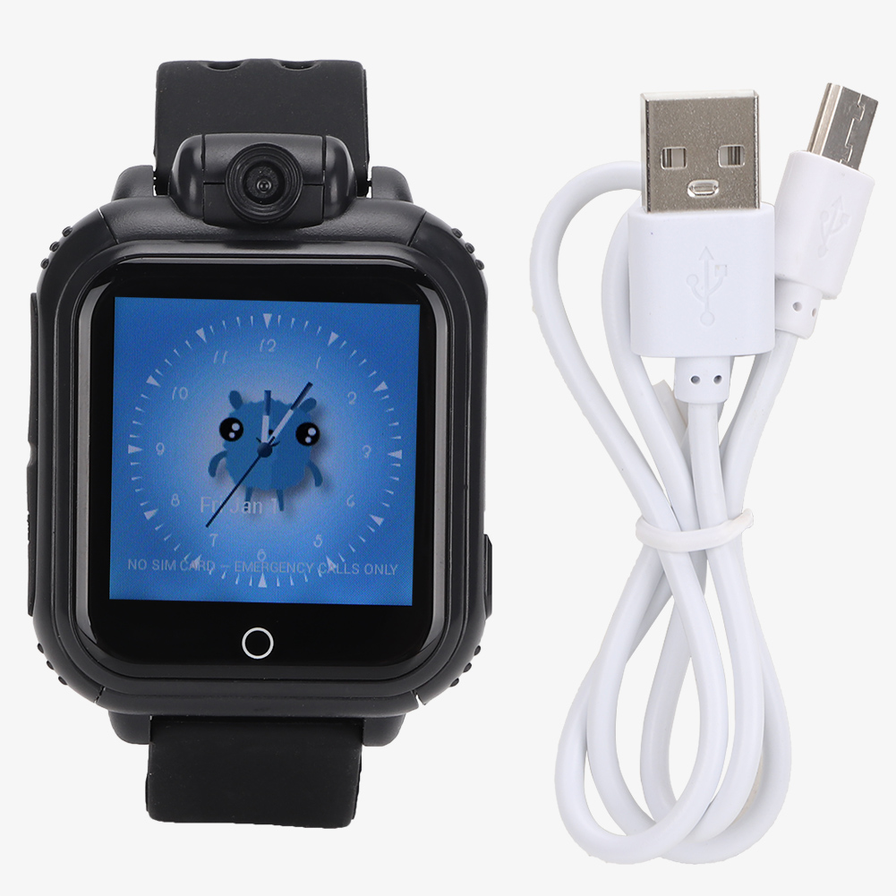 JEDBESETZT Smart Track Uhr Q730 Smartwatch Silikon, Schwarz | MediaMarkt