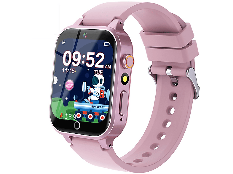 ZURABINI 1,54-Zoll-IPS-HD-Touchscreen Smartwatch Aluminium Silikon, 100 ...