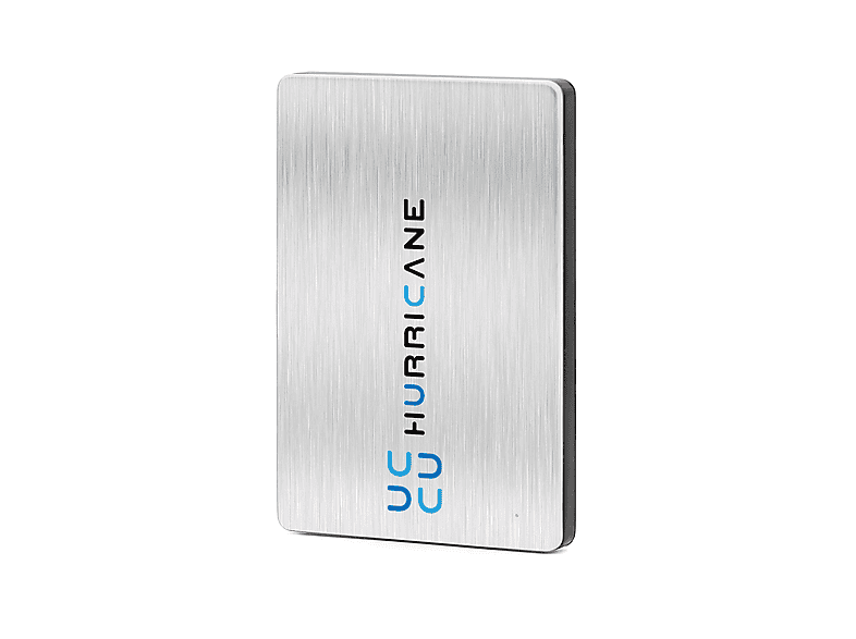 HURRICANE MD25C3 500GB USB-C, 500 GB HDD, 2,5 Zoll, extern, Silber